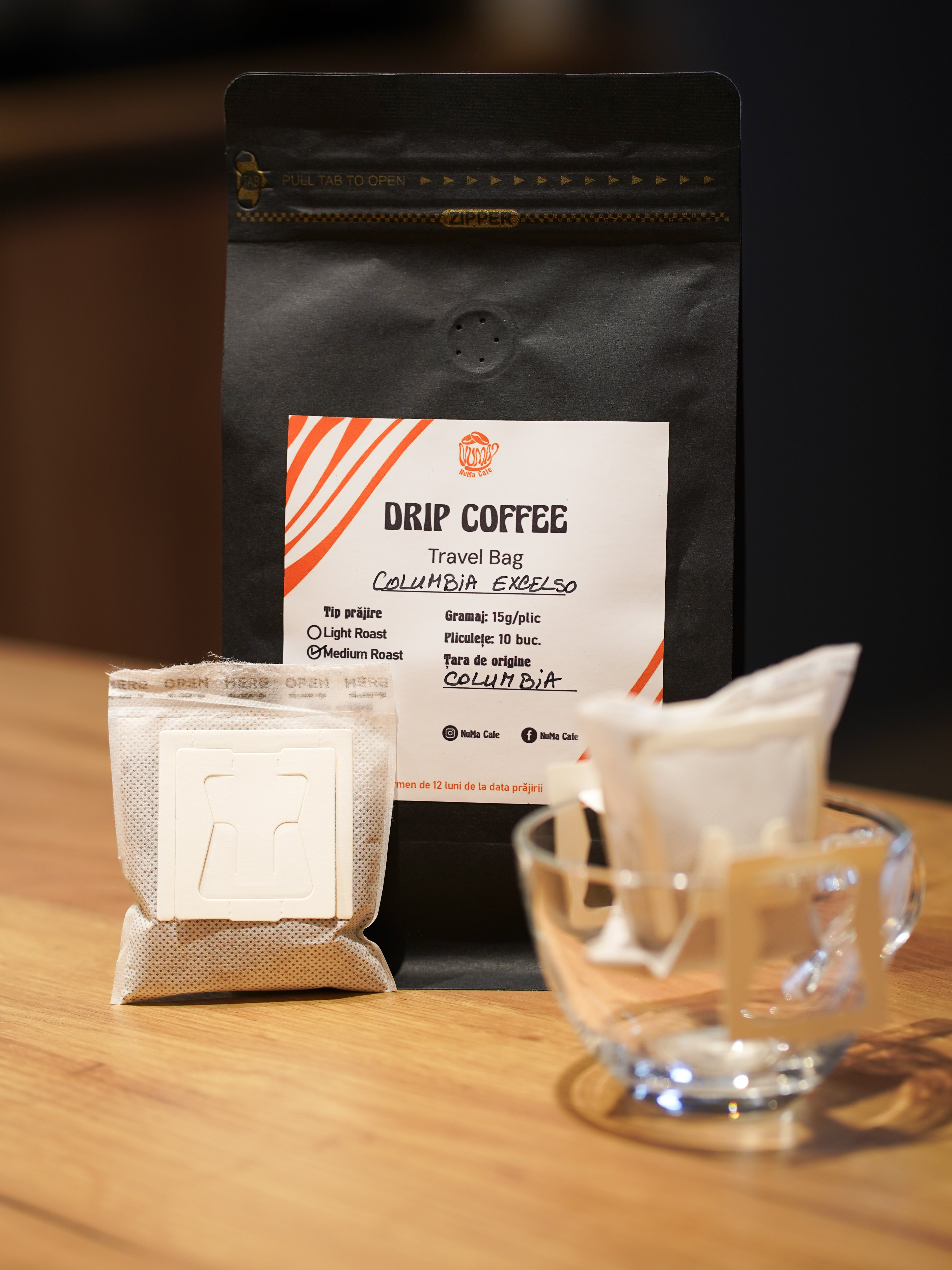 DRIP COFFEE Columbia Excelso